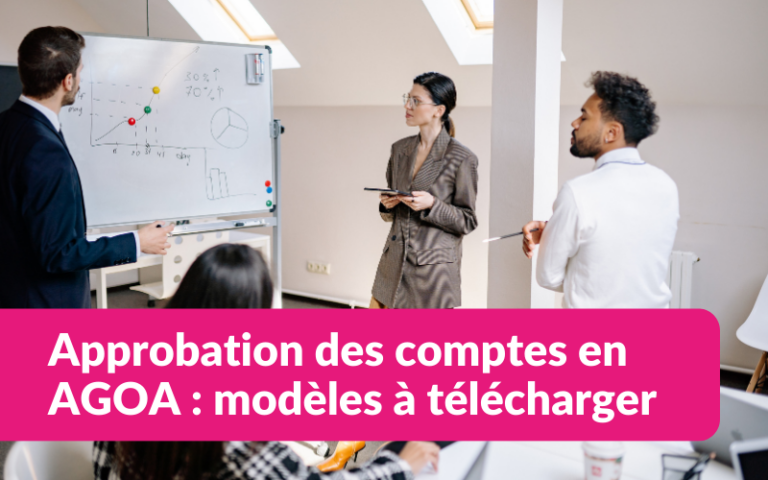 Approbation des comptes - Modèle AGOA