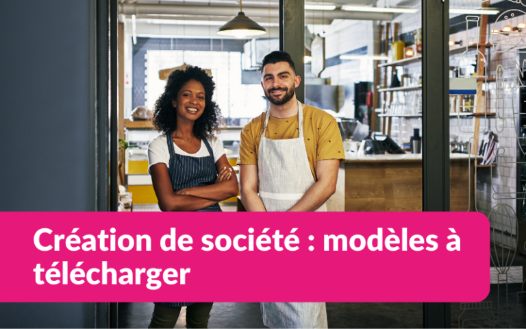 Création de société modèles à télécharger