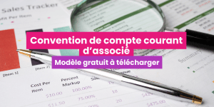 modèle de convention de compte courant d'associé