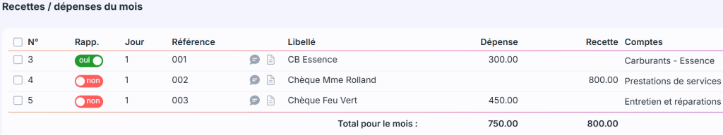 rapprochement bancaire