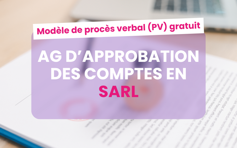 Modèle de PV d’AGOA pour SARL Modèle de PV d’AGOA pour SARL