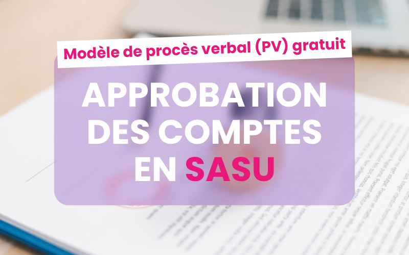 Modèle de PV d’approbation des comptes Modèle de PV d’approbation des comptes